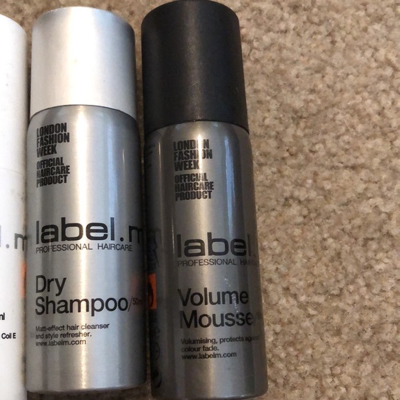 LABELM.2-peppermint cond.1-protein spray,1curl spray,1-dry shampoo1-volumemousse - Picture 4 of 4